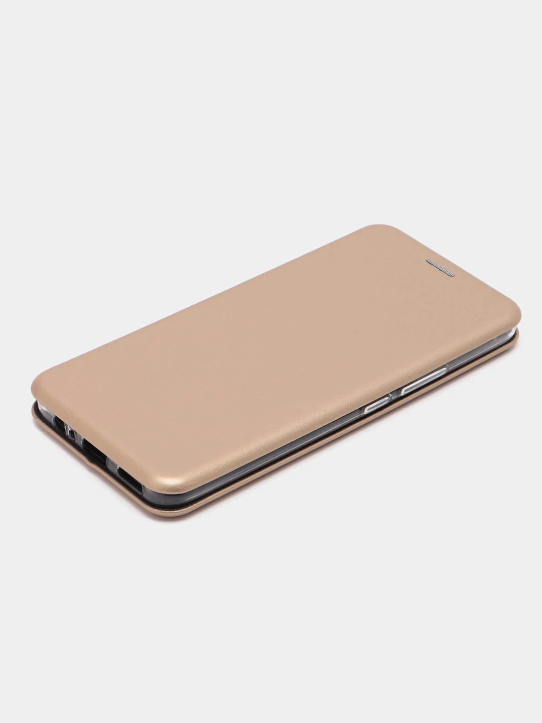 Золотой чехол-книжка Vivo T1 4G / Виво Т1 4Г