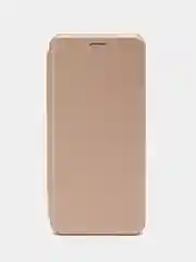 Золотой чехол-книжка Vivo T1 4G / Виво Т1 4Г