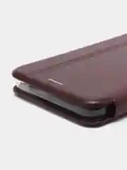 Коричневый чехол-книжка Картофан для Tecno Spark 9 Pro, Spark 9T, с функцией подставки, экокожа