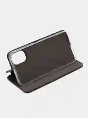Коричневый чехол-книжка Картофан для Tecno Spark 9 Pro, Spark 9T, с функцией подставки, экокожа