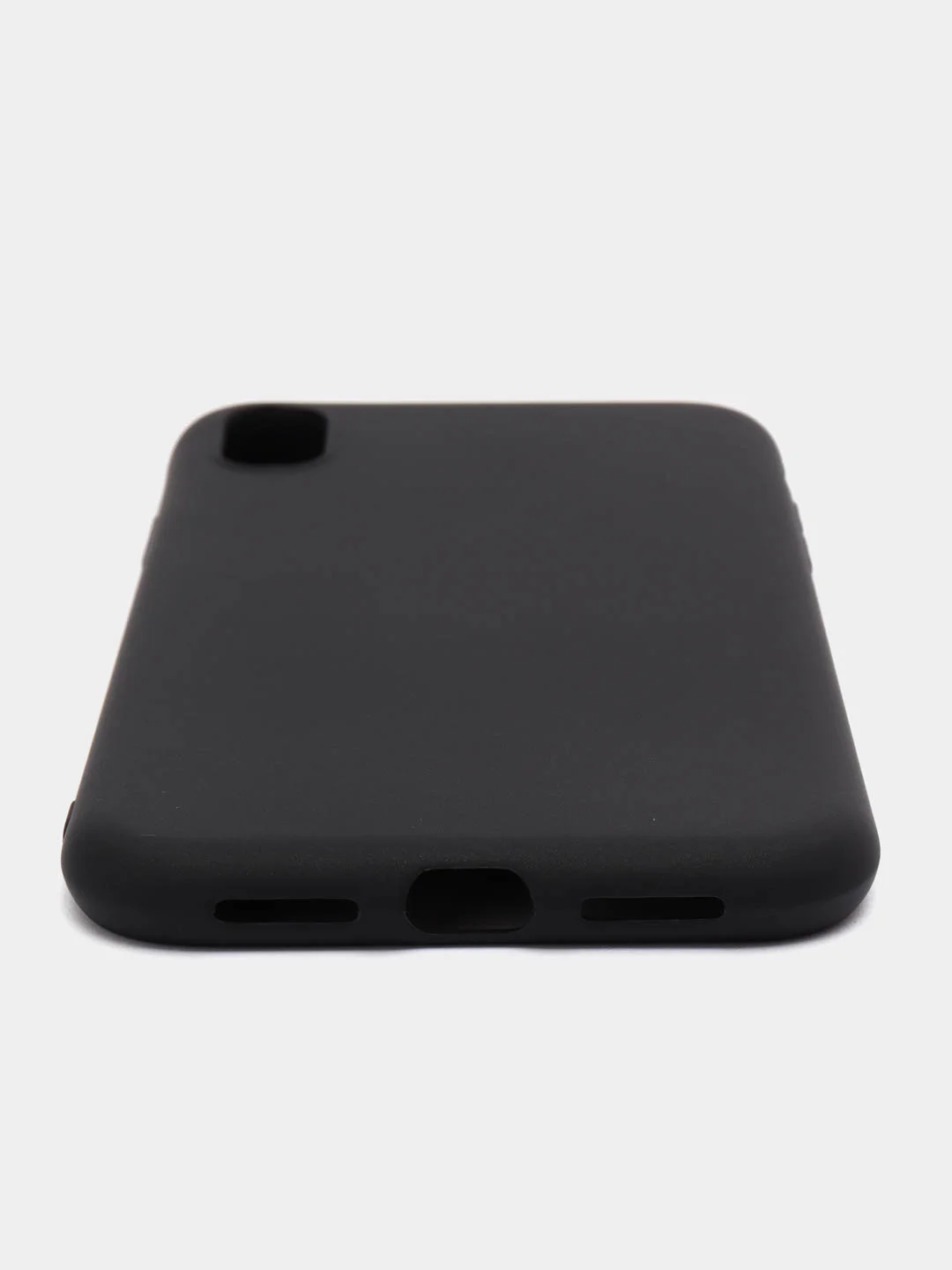 Синий чехол iPhone 11 Pro, 14 Max, 13, 12, Xr, Xs, 6, 7, 8 Plus, Se 2020, силиконовый, матовый