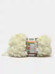 Молочный пряжа Alize Puffy Fine Ализе Пуффи Файн 100% микрополиэстер Вес 100 г Длина нити 14 м
