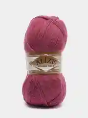 Тёмно-розовый пряжа Alize Angora Gold, 20% Шерсть 80% Акрил, 100 г, 550 м (часть 1)
