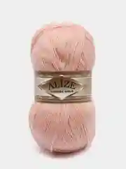 Пудровый пряжа Alize Angora Gold, 20% Шерсть 80% Акрил, 100 г, 550 м (часть 1)