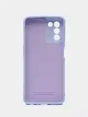 Небесно-голубой чехол силиконовый для Realme Q3s / Реалми Q3s Silicone Cover