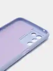 Небесно-голубой чехол силиконовый для Realme Q3s / Реалми Q3s Silicone Cover