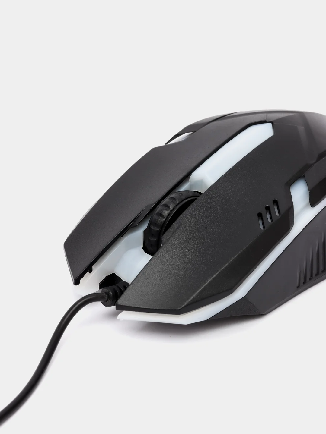 Мышь компьютерная игровая GM02, проводная, с подсветкой
