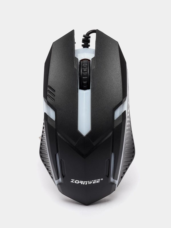 Мышь компьютерная игровая GM02, проводная, с подсветкой