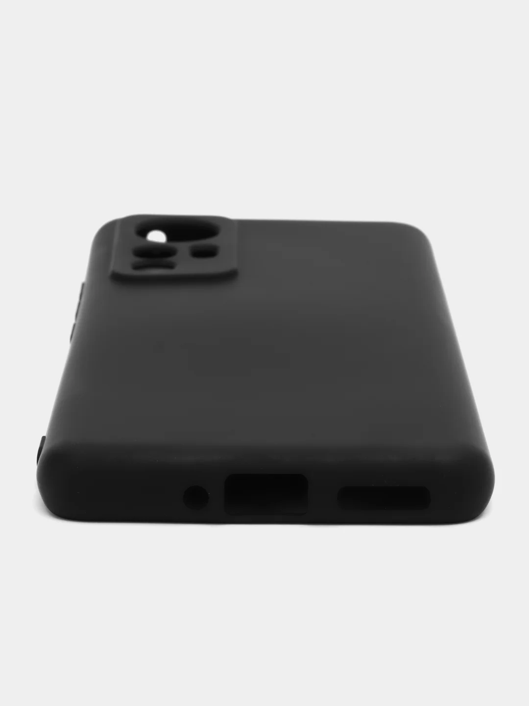 Черный чехол силиконовый Xiaomi 12, 12S, 12X, Сяоми 12, 12С, 12Х