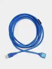 Кабель компьютерный USB 2.0 AM-AF штекер-гнездо экранированный, удлинитель USB, фильтр