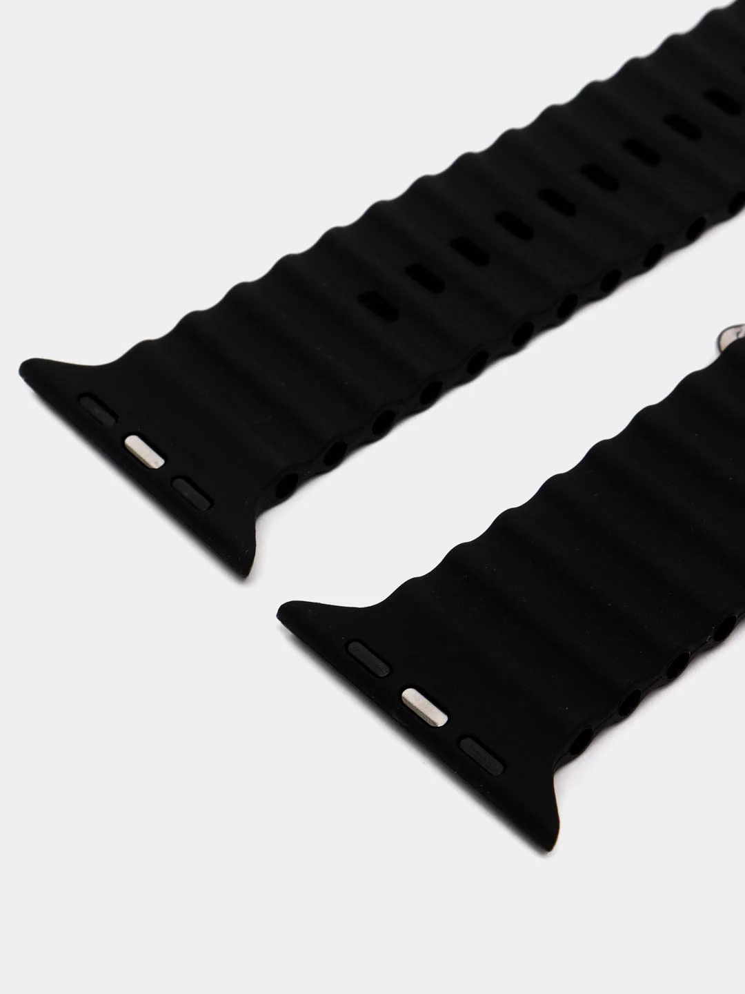 Салатовый ремешок для смарт-часов Apple Watch Ocean band Ultra, силиконовый, 42-49 мм