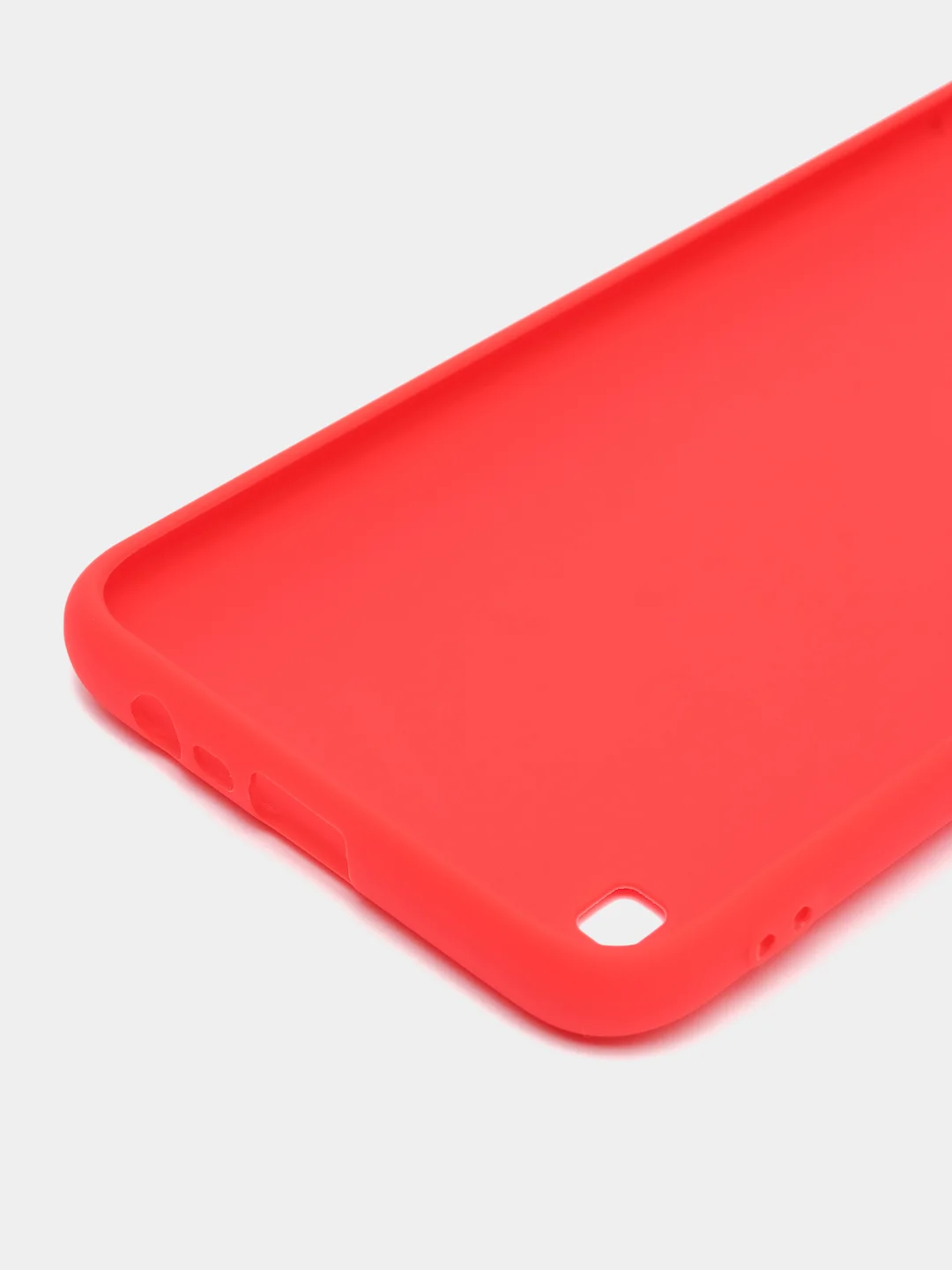 Красный чехол для Realme C21Y, Realme С25Y ( Реалми С21Y, С25Y ) силиконовый, матовый