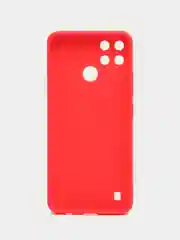 Красный чехол для Realme C21Y, Realme С25Y ( Реалми С21Y, С25Y ) силиконовый, матовый