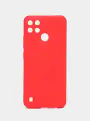 Красный чехол для Realme C21Y, Realme С25Y ( Реалми С21Y, С25Y ) силиконовый, матовый