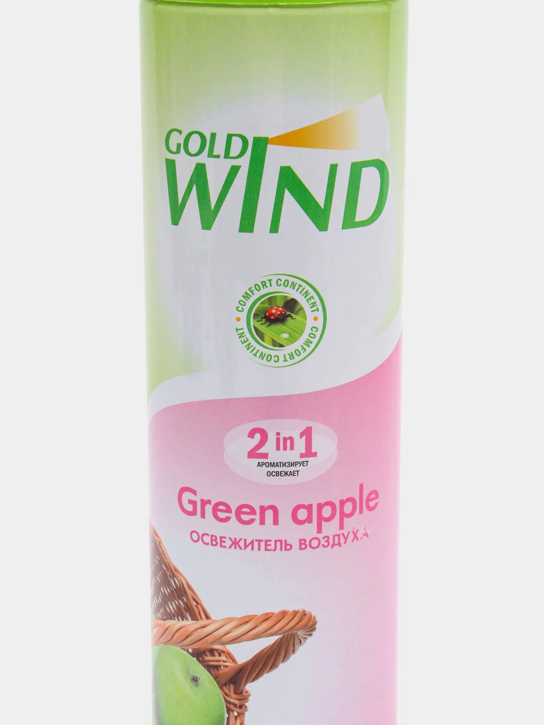 Зеленый освежитель воздуха Gold Wind, для дома, туалета и ванной комнаты, 300 мл