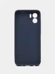 Темно-синий чехол Xiaomi Redmi A1 (Сяоми Редми А1) силиконовый, цветной, матовый