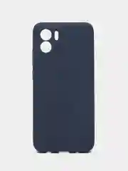 Темно-синий чехол Xiaomi Redmi A1 (Сяоми Редми А1) силиконовый, цветной, матовый