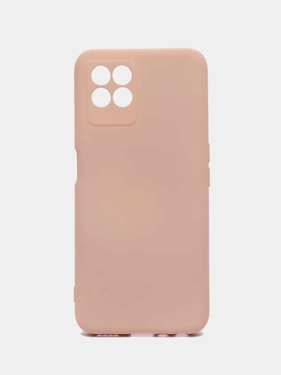 Бежевый меланж чехол силиконовый для Realme 8i / Narzo 50 4G (Реалми 8Ай / Нарзо 50), Silicone Cover