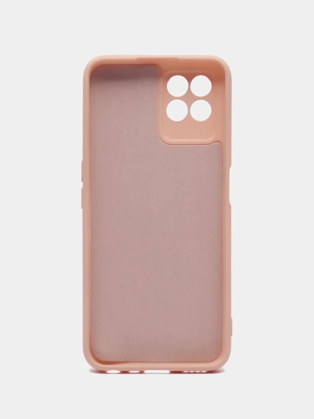 Бежевый меланж чехол силиконовый для Realme 8i / Narzo 50 4G (Реалми 8Ай / Нарзо 50), Silicone Cover