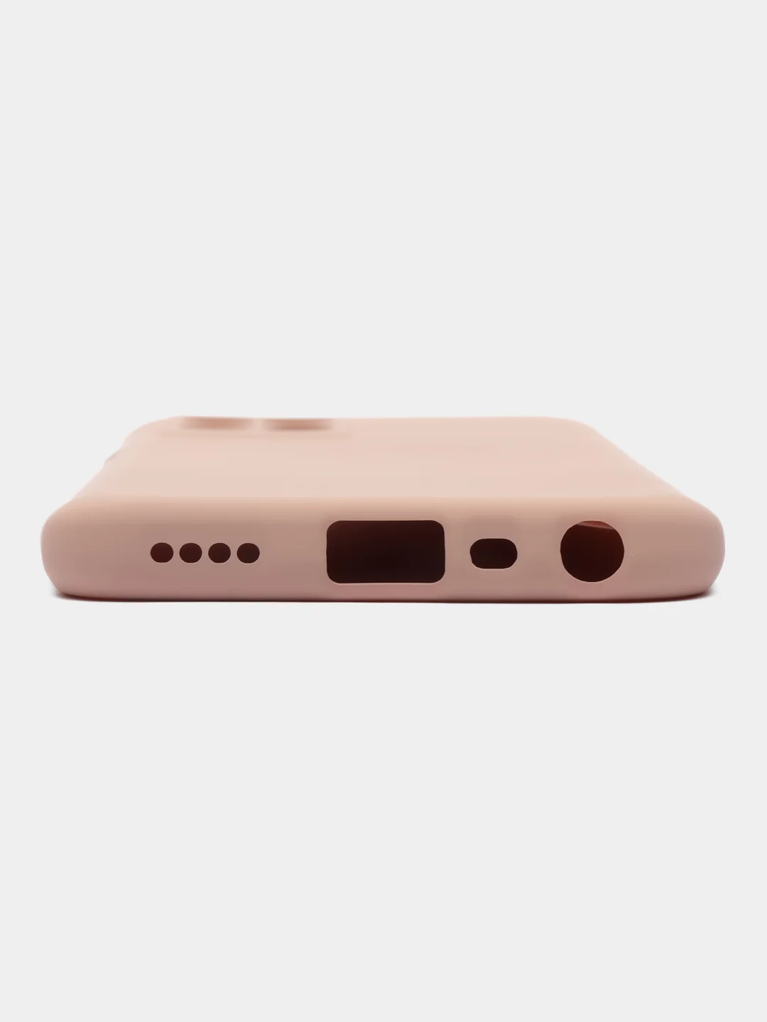 Бежевый меланж чехол силиконовый для Realme 8i / Narzo 50 4G (Реалми 8Ай / Нарзо 50), Silicone Cover