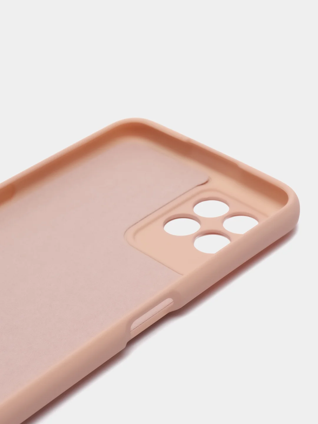 Бежевый меланж чехол силиконовый для Realme 8i / Narzo 50 4G (Реалми 8Ай / Нарзо 50), Silicone Cover