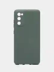 Зелёный хаки чехол Samsung Galaxy S20 FE, S20FE, Самсунг Галакси С20 ФЕ, С20ФЕ силиконовый