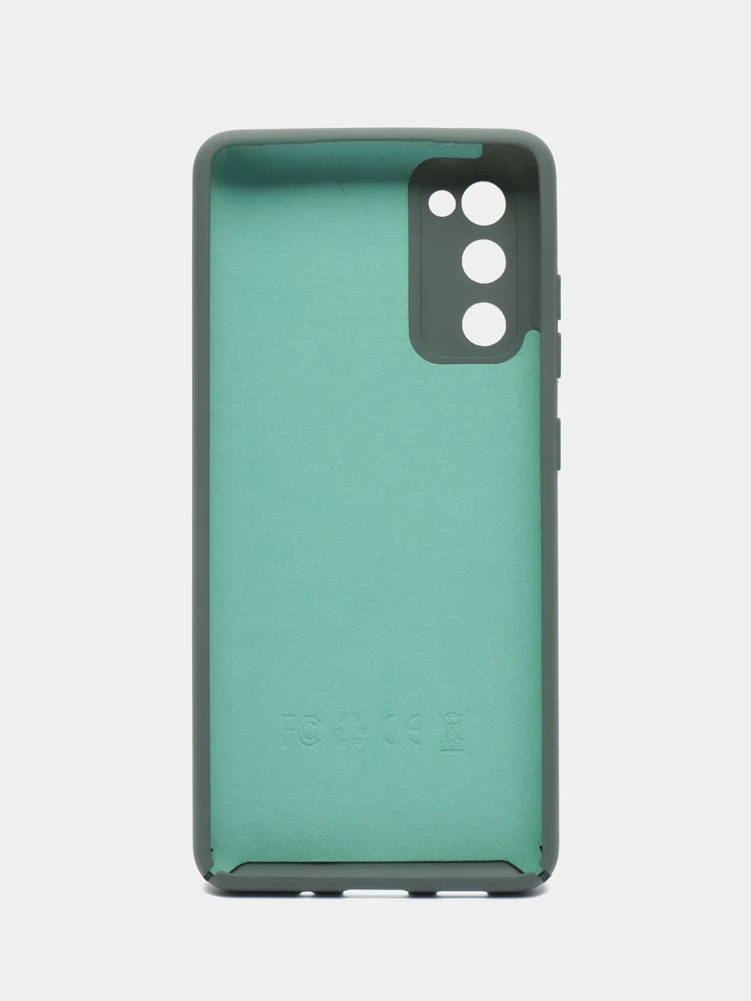 Зелёный хаки чехол Samsung Galaxy S20 FE, S20FE, Самсунг Галакси С20 ФЕ, С20ФЕ силиконовый