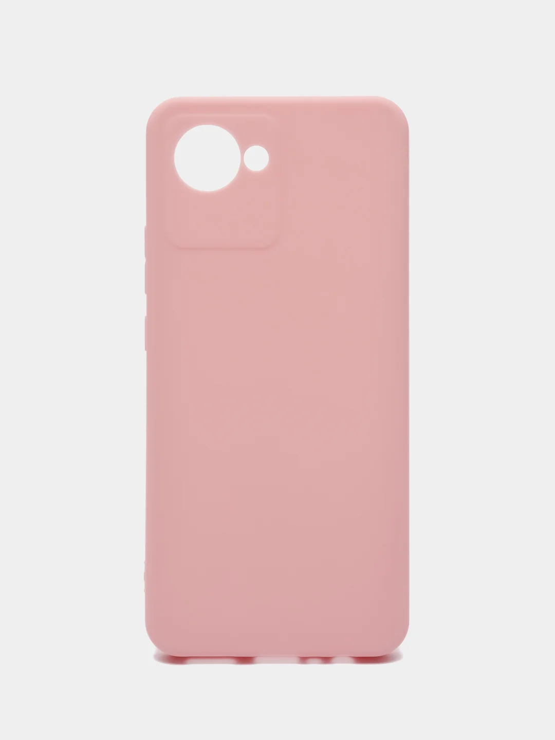 Пудровый чехол Realme C30 C30s Narzo 50i Prime Реалми С30 С30С Нарзо силиконовый, цветной, матовый