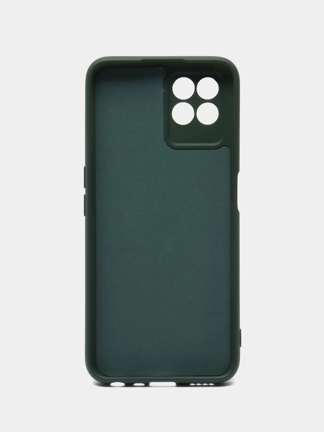 Зеленый чехол силиконовый для Realme 8i / Narzo 50 4G (Реалми 8Ай / Нарзо 50), Silicone Cover