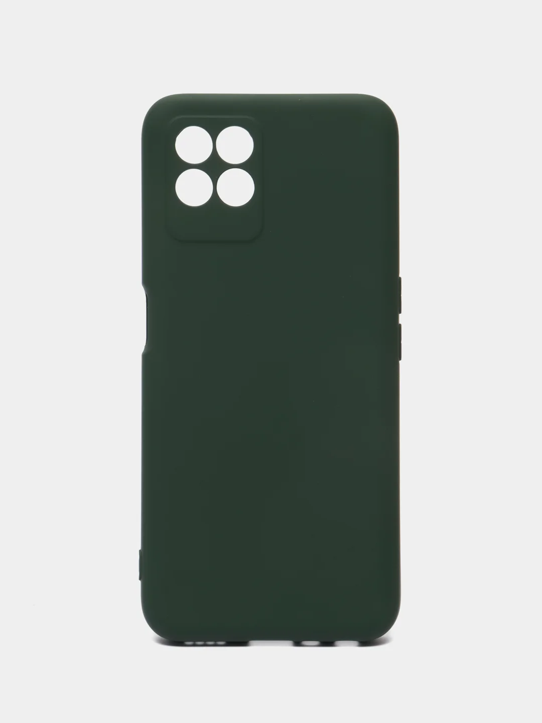Зеленый чехол силиконовый для Realme 8i / Narzo 50 4G (Реалми 8Ай / Нарзо 50), Silicone Cover
