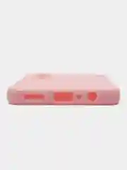 Пудровый чехол для Realme C33 / Реалми С33 силиконовый, цветной, матовый