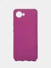 Фиолетовый чехол Realme C30 C30s Narzo 50i Prime Реалми С30 С30С Нарзо силиконовый, цветной, матовый