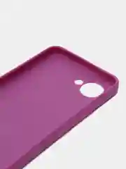 Фиолетовый чехол Realme C30 C30s Narzo 50i Prime Реалми С30 С30С Нарзо силиконовый, цветной, матовый