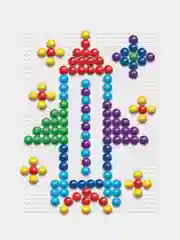 Аметистовый детская пластмассовая Мозаика, 100, 120, 150, 225 элементов