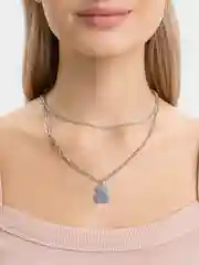 Женская цепочка на шею с подвеской "Медведь"