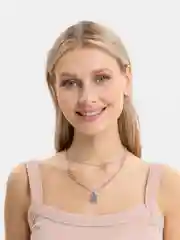 Женская цепочка на шею с подвеской "Медведь"