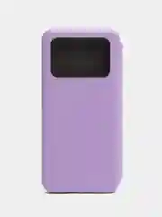 Сиреневый чехол-книжка для Poco M4 Pro 4G