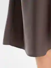 Бежевый юбка женская, длинная, шелковая