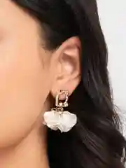 Серьги женские "Лепестки"