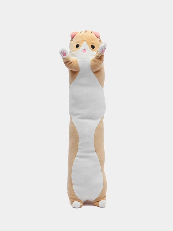Мягкая игрушка подушка "Кот-батон", 50 см