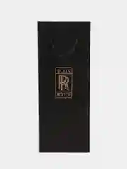 Черный термос с логотипом автомобиля Rolls-Royce