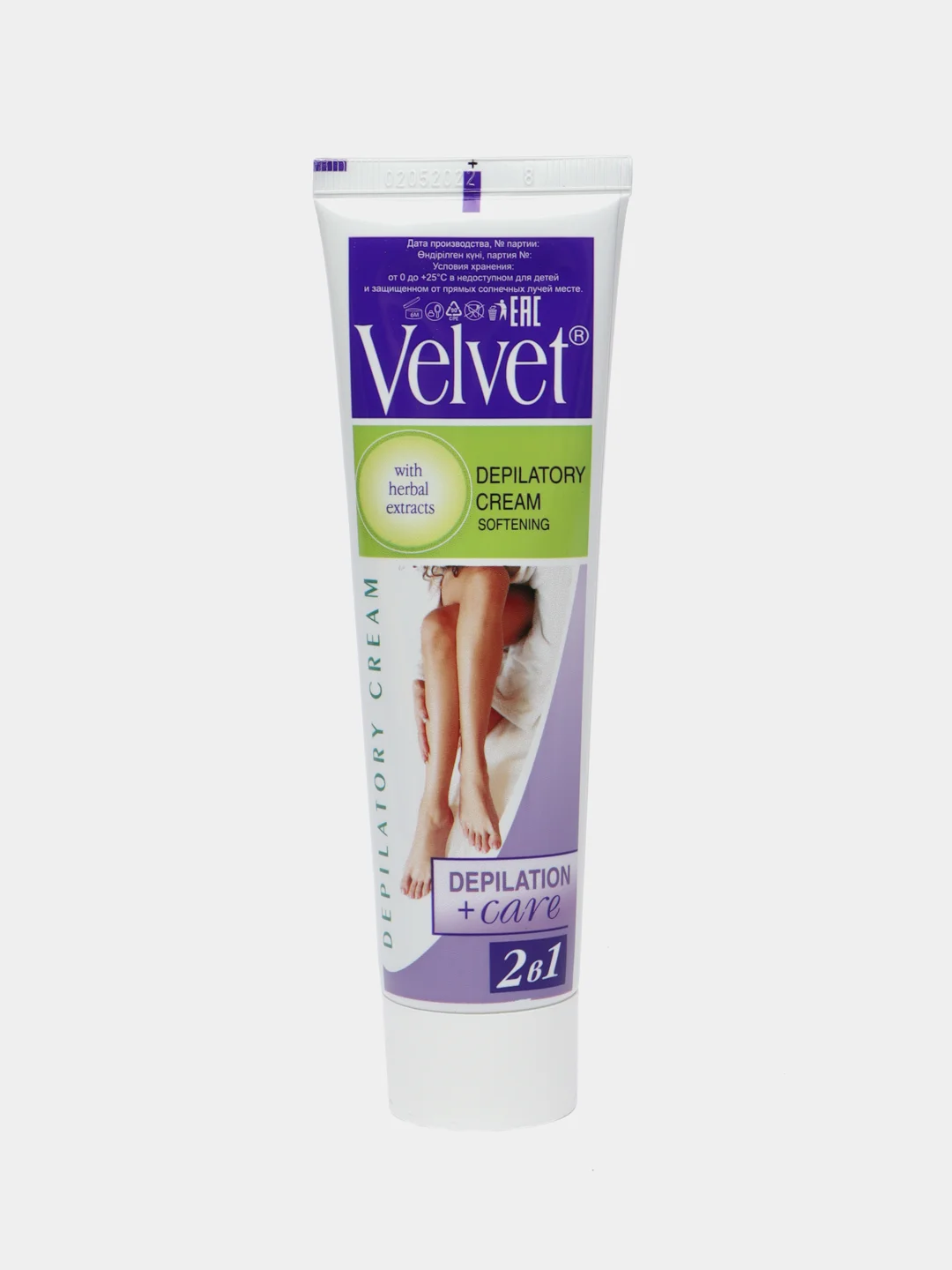 Крем для депиляции 2в1 Смягчающий Velvet, 100 мл
