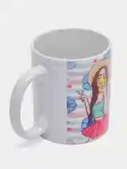 Розовый кружка маме, бабушке, девушке "8 марта"