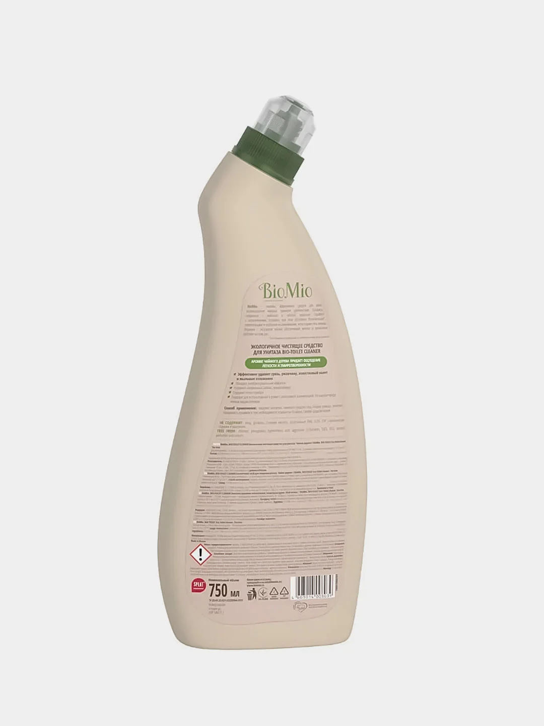 BioMio. BIO-TOILET CLEANER Экологичное чистящее средство для унитаза. Чайное дерево.