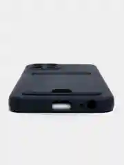 Сиреневый чехол INFINIX SMART 6 HD 2022 с защитой камеры, карман для карты