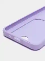 Лавандовый чехол XIAOMI POCO M5 / POCO M4 5G с защитой камеры и карманом для пластиковой карты