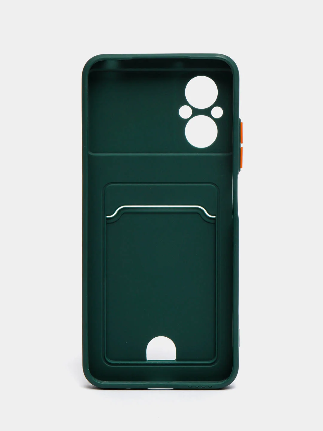 Зеленый чехол XIAOMI POCO M5 / POCO M4 5G с защитой камеры и карманом для пластиковой карты