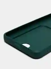Зеленый чехол XIAOMI POCO M5 / POCO M4 5G с защитой камеры и карманом для пластиковой карты