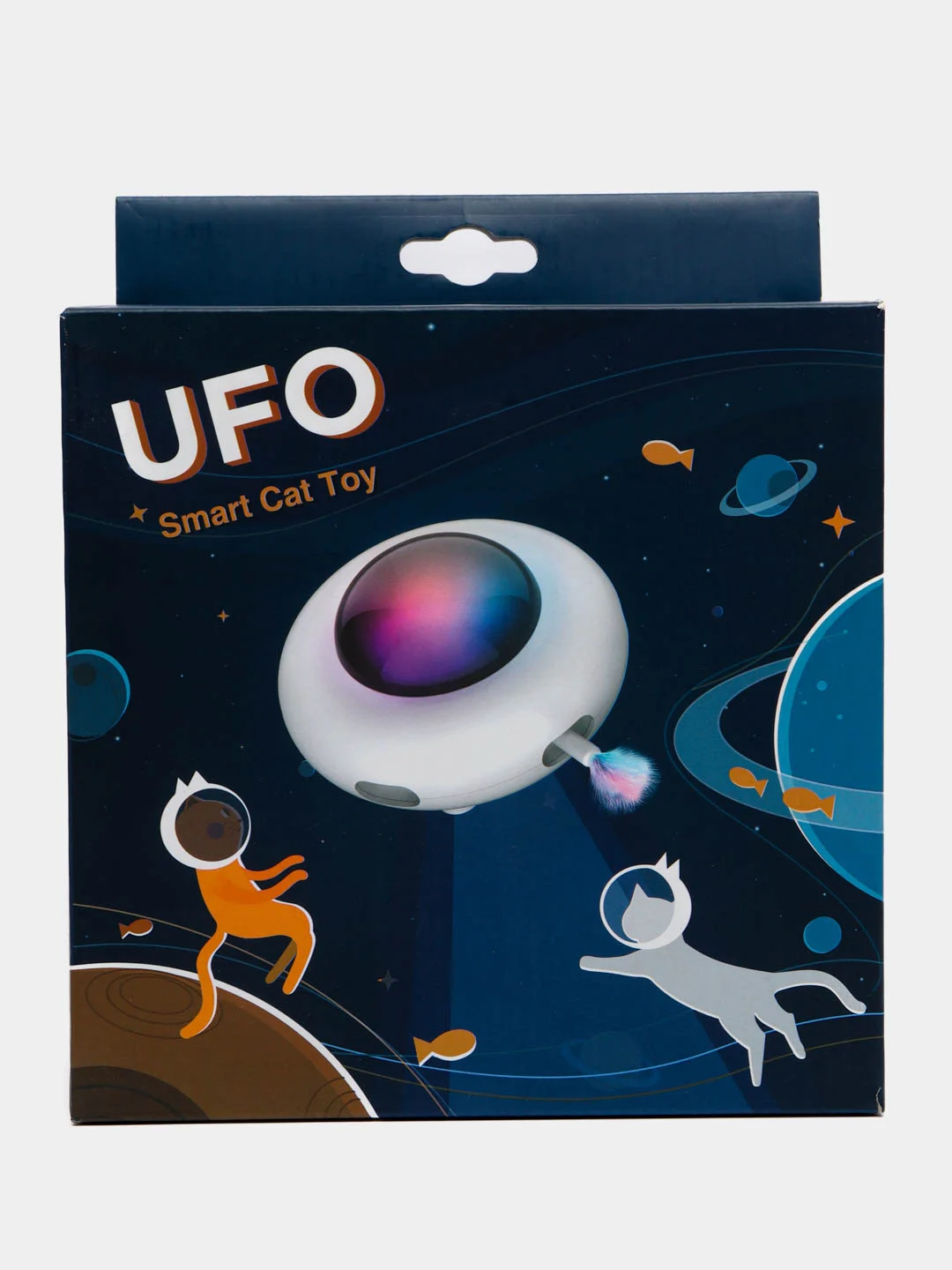 Интерактивная игрушка для кошек UFO (НЛО), дразнилка для котят