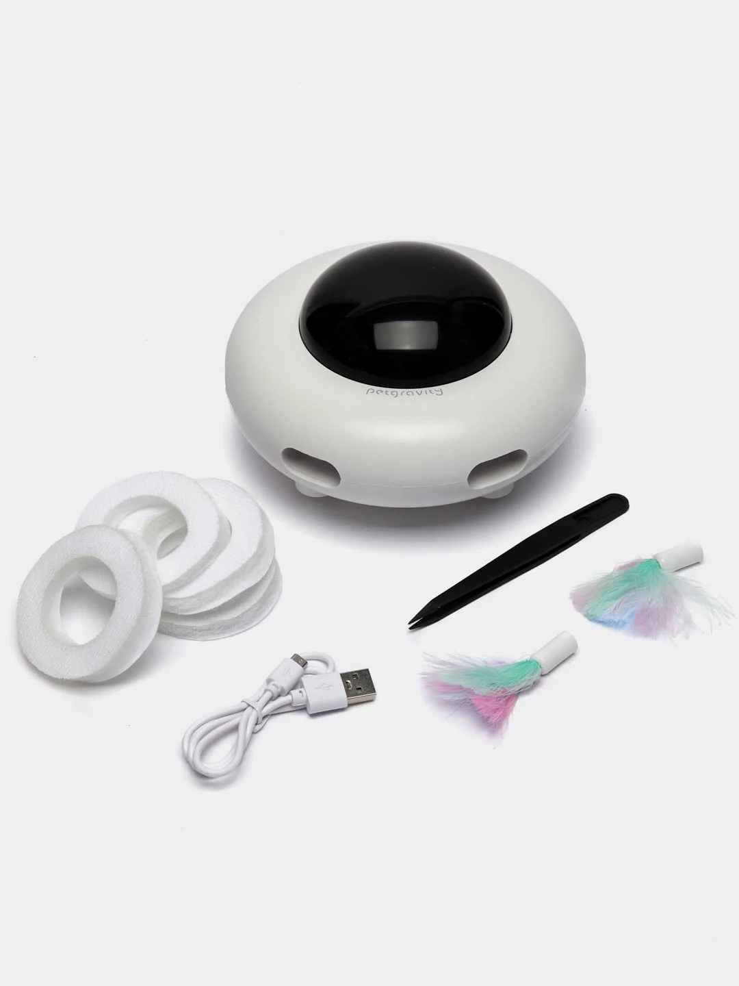 Интерактивная игрушка для кошек UFO (НЛО), дразнилка для котят